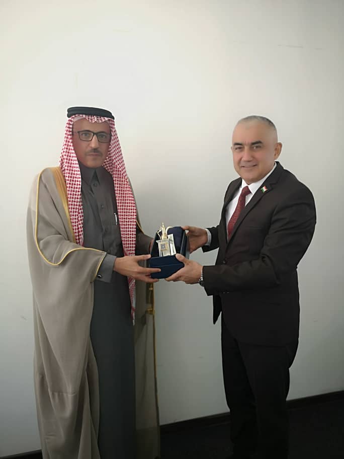 Ambassador Al-Rashidan's pleasure meets with the Chairman of the Tajik Tourism Committee